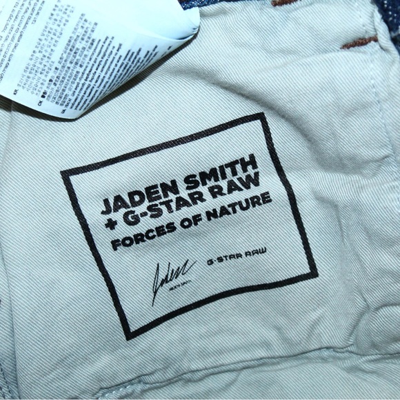 Jaden Smith + G-star spiraq rftp patches water 3D slim jeans W 28 L 32 - Picture 5 of 14